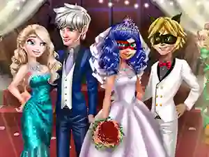 Mchezo Ladybug Wedding Royal Guests online