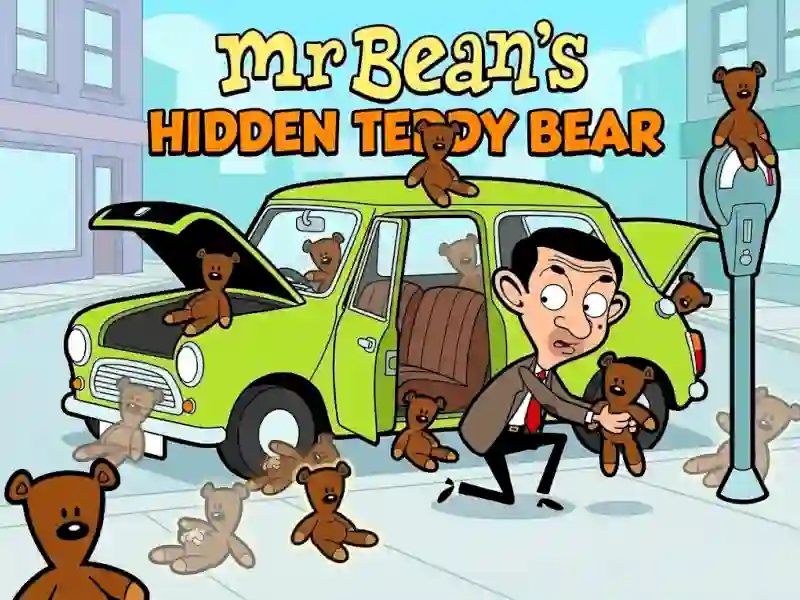 Mchezo Mr Bean Car Hidden Teddy Bear online
