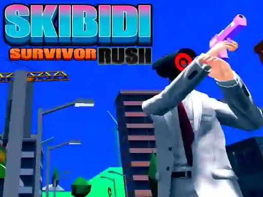 Mchezo Skibidi Survivor Rush online