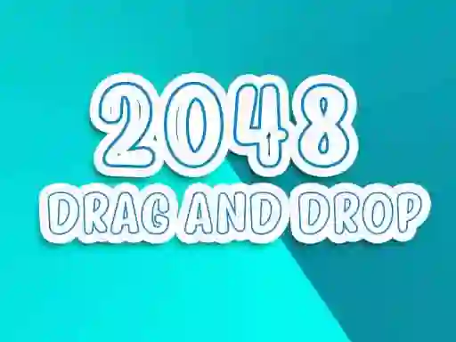 Mchezo 2048 Drag'nDrop online