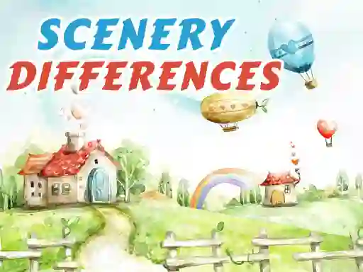 Mchezo Fantasy Scenery Differences online