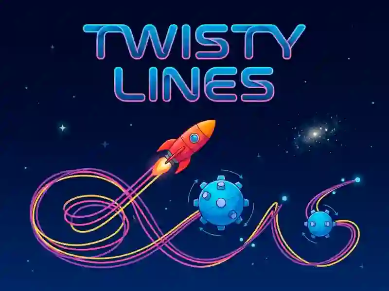 Mchezo Twisty Lines online