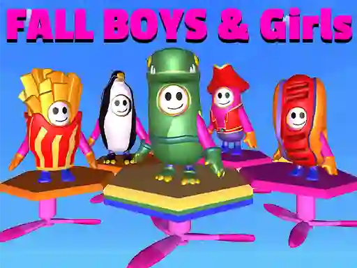 Mchezo Fall Boys & Girls online