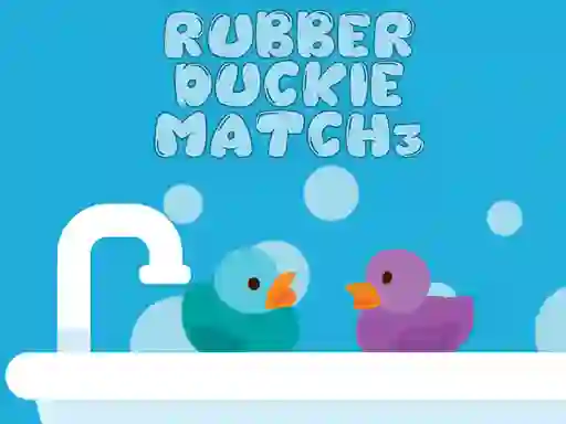 Mchezo Rubber Duckie Match 3 online