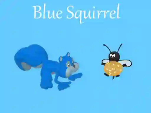 Mchezo Blue Squirrel online
