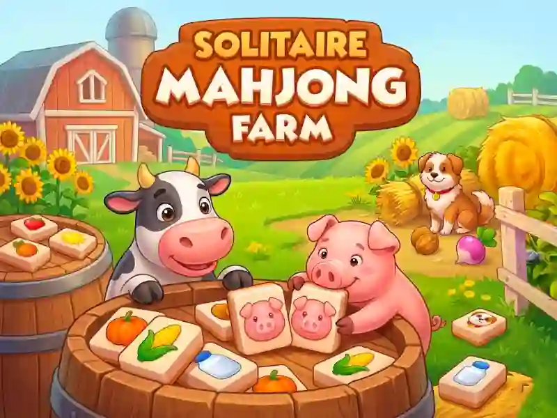 Mchezo Solitaire Mahjong Farm online