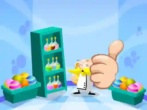 Mchezo Crazy Professor Bubble online