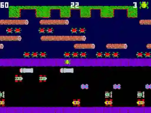 Mchezo Clumpsy Frogger 2D online