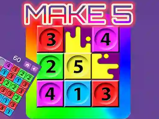 Mchezo Make 5 online