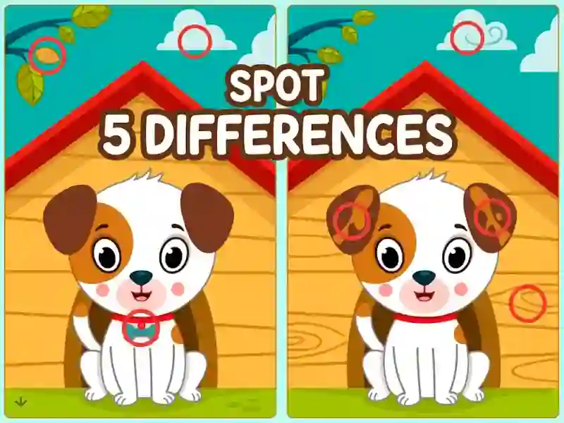 Mchezo Spot 5 Differences online