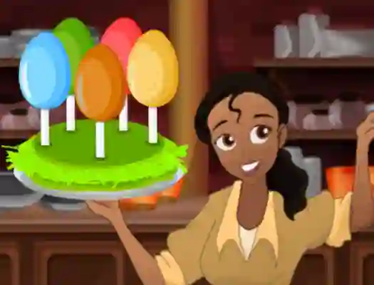 Mchezo Princess Easter Egg Decoration online
