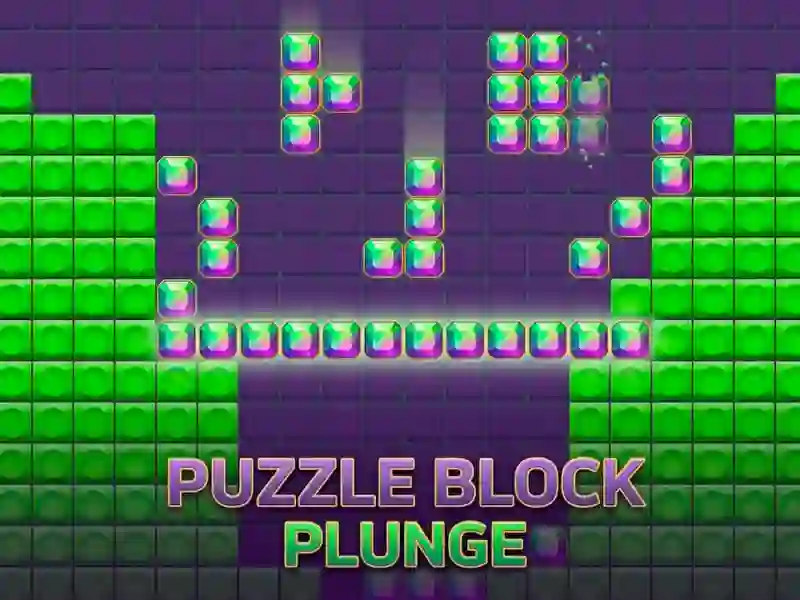 Mchezo Puzzle Block Plunge online