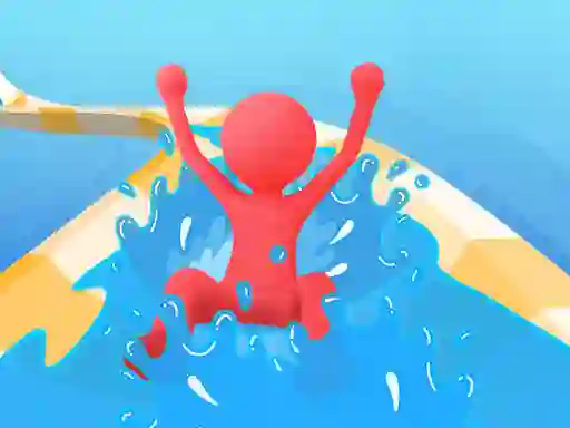 Mchezo Waterpark Slide Race online