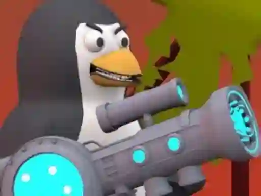Mchezo Penguin Battle online