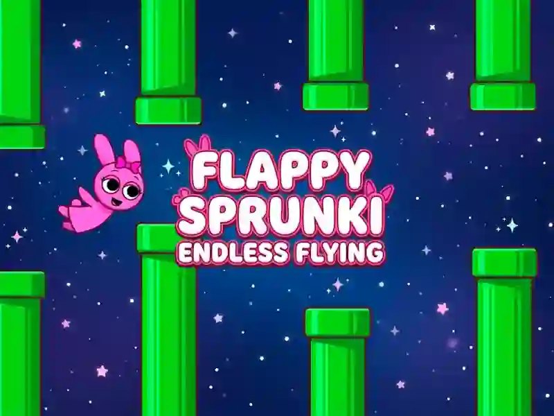 Mchezo Flappy Sprunki Endless Flying online