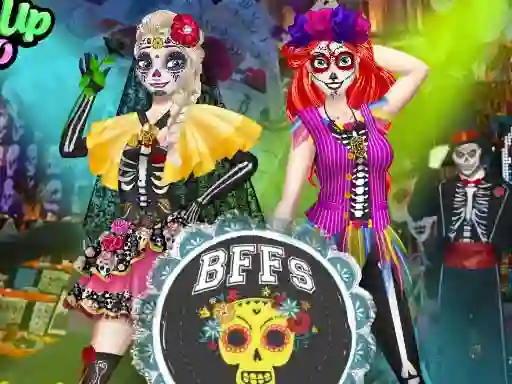 Mchezo BFFS Day Of The Dead online