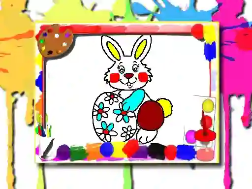 Mchezo Easter Coloring Book online