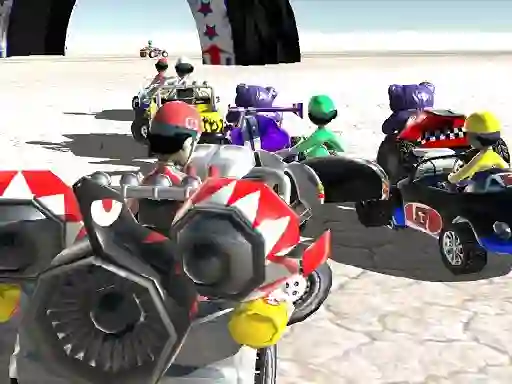 Mchezo Xtreme Racing Cartoon 2019 online
