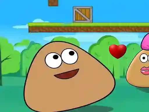 Mchezo Pou Slide online