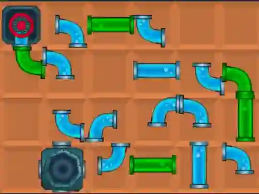 Mchezo Connect the Pipes 2d online