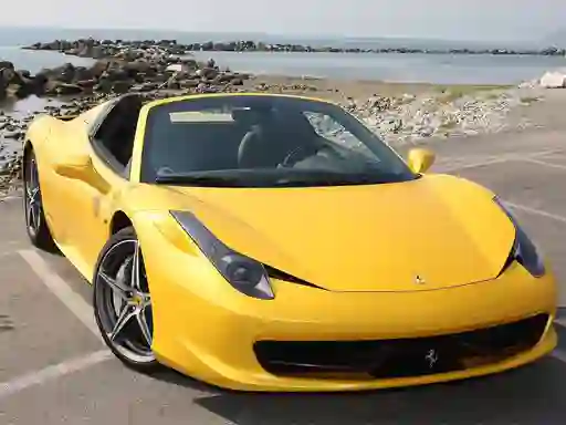 Mchezo Ferrari 458 Spider Slide online
