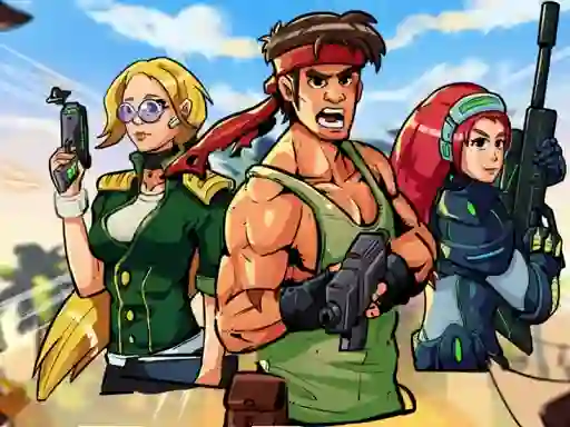 Mchezo Metal Shooter Brother Squad online