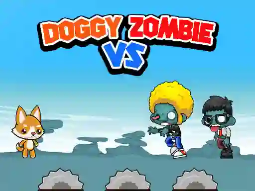 Mchezo Doggy Vs Zombies online