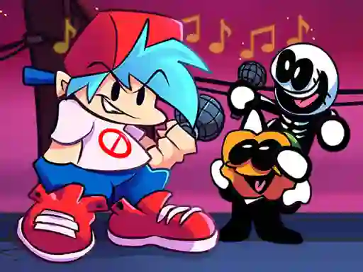 Mchezo Friday Night Funkin Music Notes online