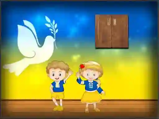 Mchezo Amgel Peace Room Escape online