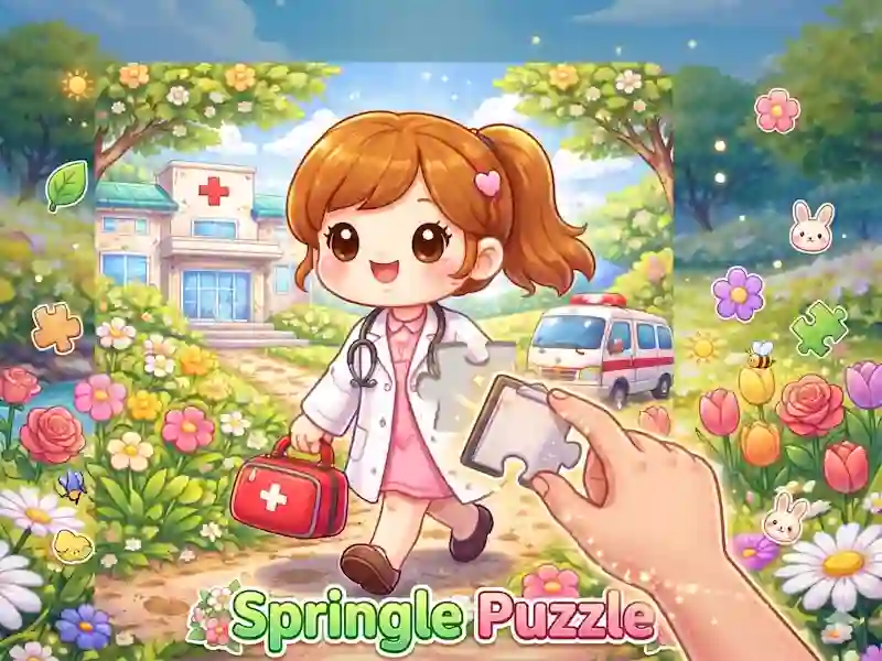 Mchezo Springle Puzzle online