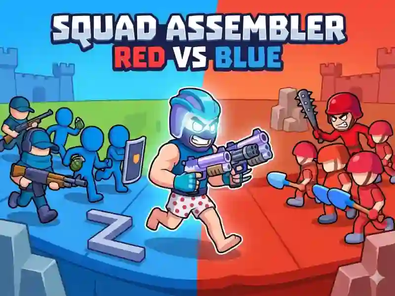 Mchezo Squad Assembler Red Vs Blue online