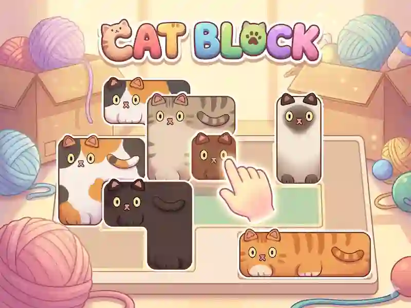 Mchezo Cat Block online