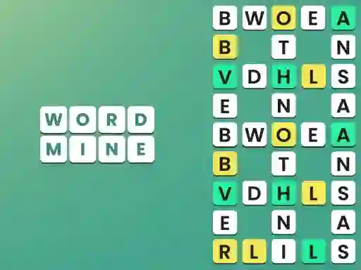 Mchezo Word Mine online