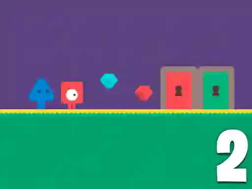 Mchezo Red and Blue Adventure 2 online