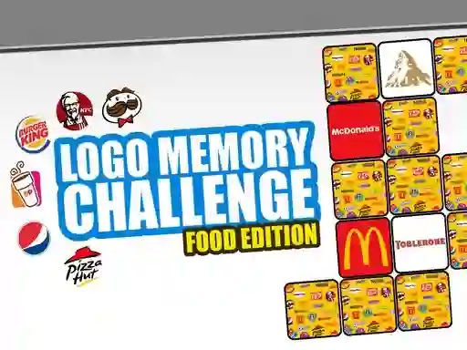Mchezo Logo Memory Food Edition online