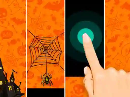 Mchezo Halloween Magic Tiles online