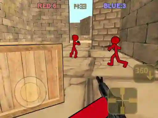 Mchezo Stickman Counter Terror Shooter online