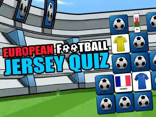 Mchezo European Football Jersey Quiz online