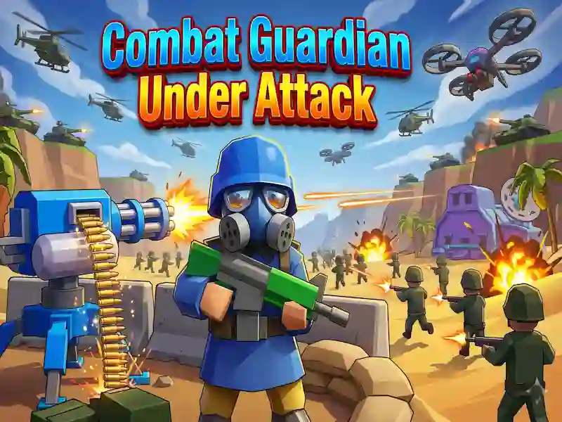 Mchezo Combat Guardian Under Attack online