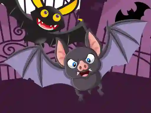 Mchezo Scary Midnight Hidden Bats online