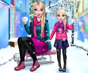 Mchezo Elsie Winter Day online