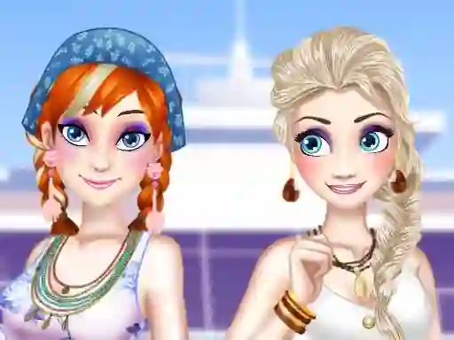Mchezo Ella and Anna Spring Break online