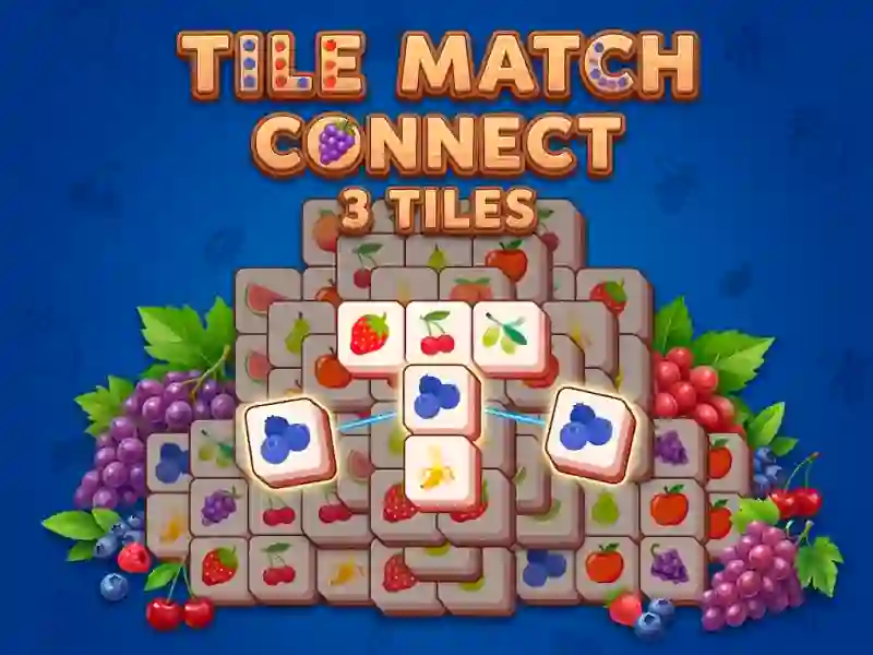 Mchezo Tile Match Connect 3 Tiles online