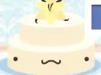 Mchezo Kawaii Wedding Cake online