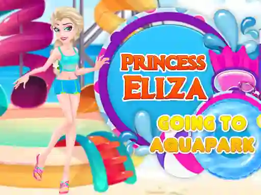 Mchezo Princess Eliza Going To Aquapark online