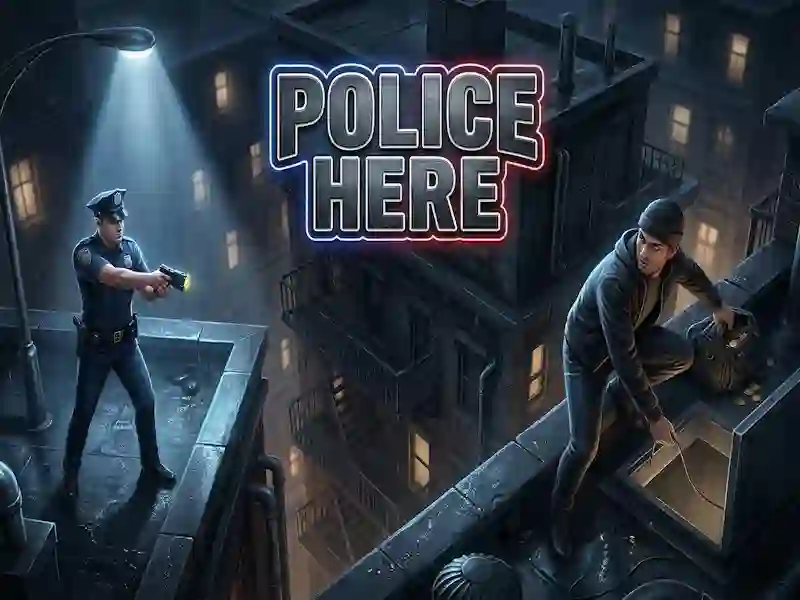 Mchezo Police Here online