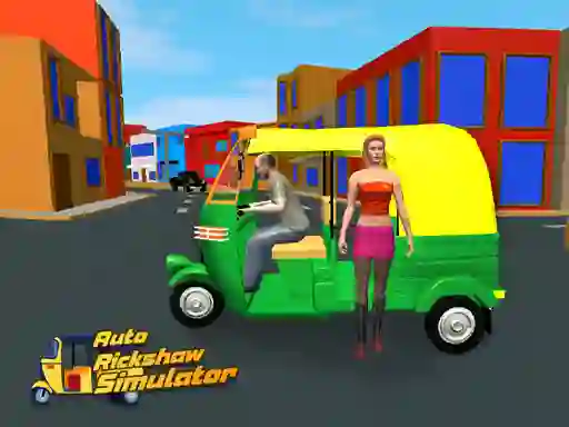 Mchezo Auto Rickshaw Simulator online