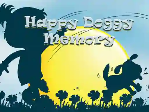 Mchezo Happy Dog Memory online