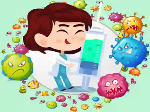 Mchezo Virus Bubble Shooter online