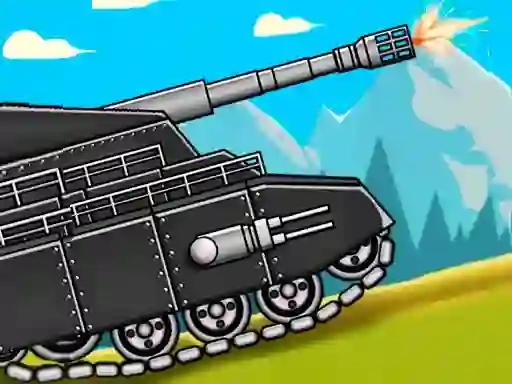 Mchezo Tank Fury: Boss Battle 2D online